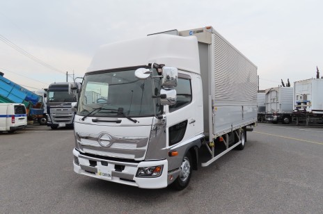 日野　中型ウイング　パブコ　リーフサス　ワイド　210ps　6速