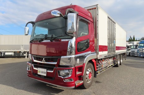 リビルトエンジン載替　大型冷凍バン　菱重　ハイルーフ　シフトパイロット