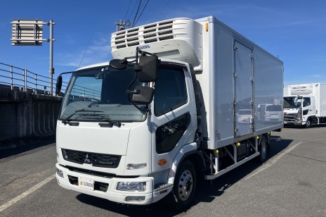 格納ゲート付 冷凍車 矢野特殊 床キーストン