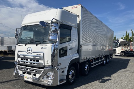 UD大型ウイング　ハイルーフ　寒冷地仕様　車検付き