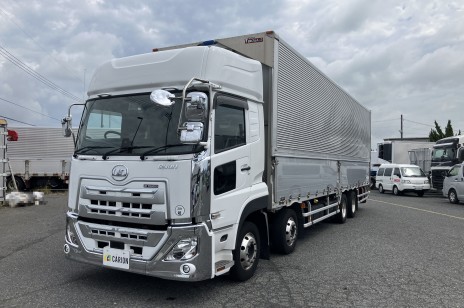 UD大型ウイング　ハイルーフ　寒冷地仕様　車検付き