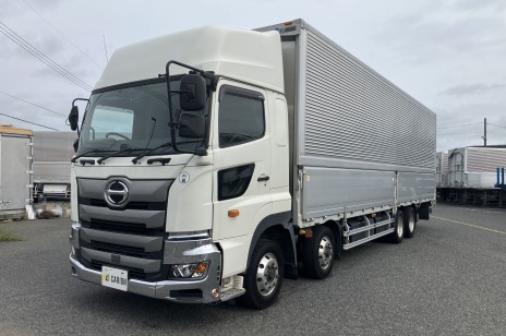 日野ハイルーフ　ウイング　トランテックス　7速　