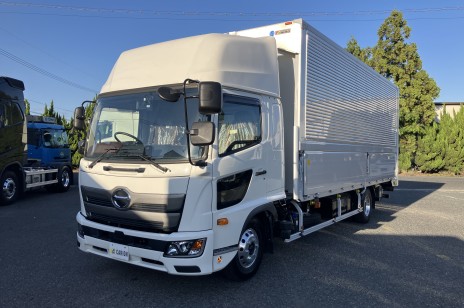 未使用車　跳ね上げゲート付ウイング　ハイルーフ　リアエアサス　