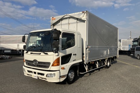 跳ね上げゲート付ウイング　リアエアサス　トランテックス　床鉄