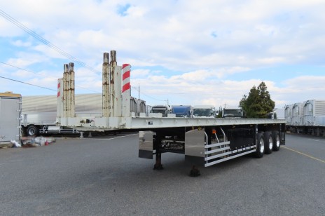 トレクス　3軸　エアサス　Vカットセミトレーラー