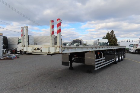 トレクス　3軸　エアサス　Vカットセミトレーラー