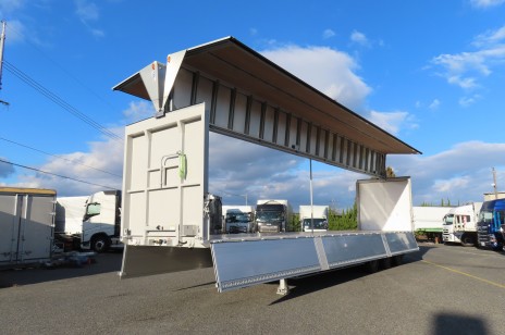 トレクス　ウイング　3軸　エアサス　リフトアクスル  予備検