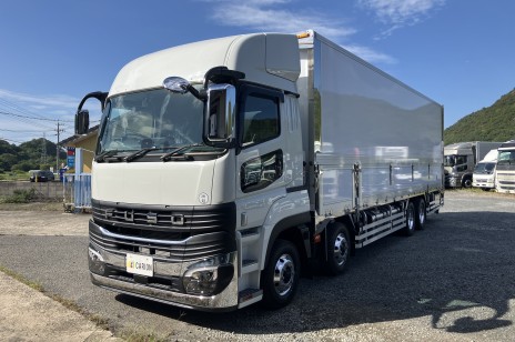 未使用　矢野特殊　菱重　ハイルーフ　リアエアサス　シフトパイロット