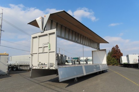 未登録　3軸トレーラーウイング　エアサス　リフトアクスル