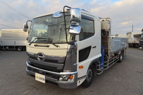 クレーン付　タダノ　4段　ラジコン　アルミブロック3方開　7600㎏積　