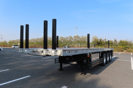 東邦　3軸　フラットトレーラー　予備検付き