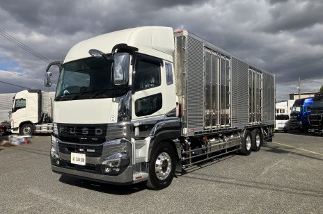 未使用　スーパーグレート　総輪エアサス　ザ・冷凍車　