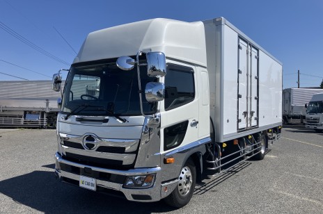 日野　中型　冷凍バン　ハイルーフ　メッキパーツ多数　