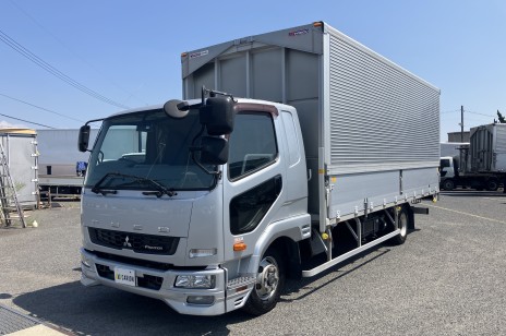三菱　ウイング　床鉄板　リアエアサス　