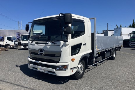 日野　ワイド　3方開　トランテックス　リアエアサス　